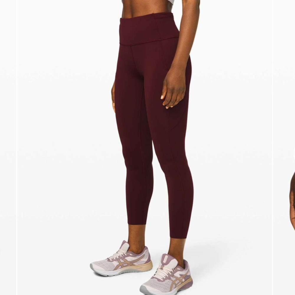 Lululemon Fast and Free Tight II 25" *Non-Reflective Nulux